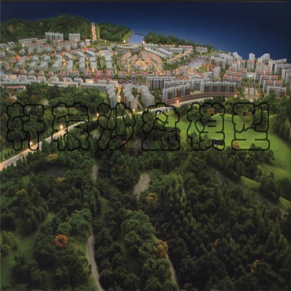 兰州九州新区临夏规划模型
