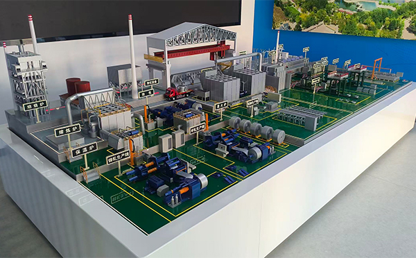 酒钢集团东铝厂-铝材生产线临夏机械模型